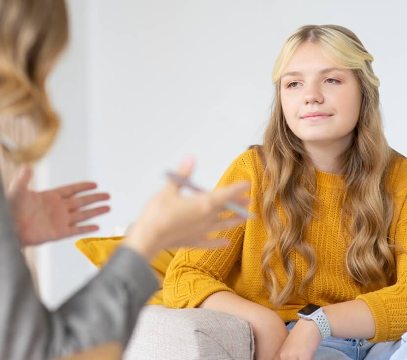 Teen in Therapy